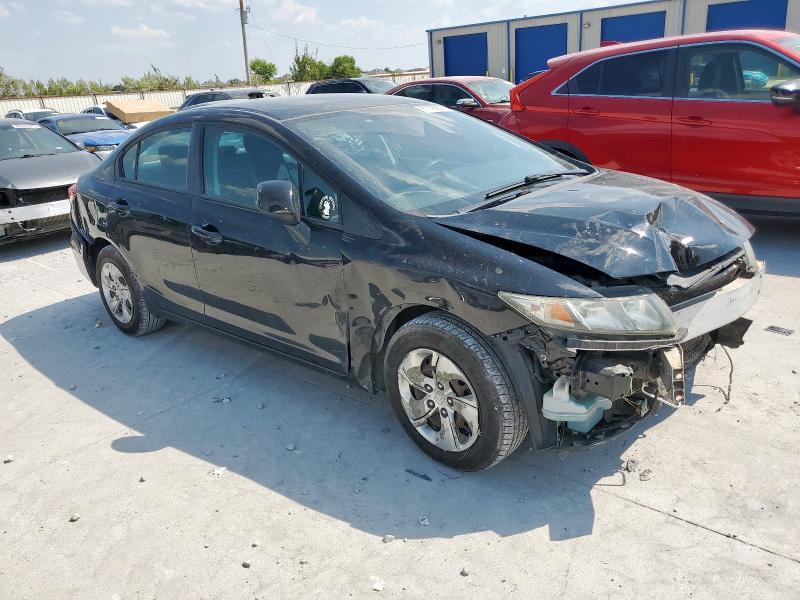 19XFB2F52DE099906 - 2013 HONDA CIVIC LX BLACK photo 4