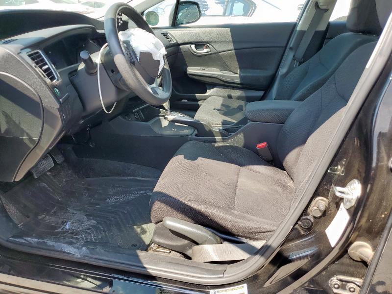 19XFB2F52DE099906 - 2013 HONDA CIVIC LX BLACK photo 7