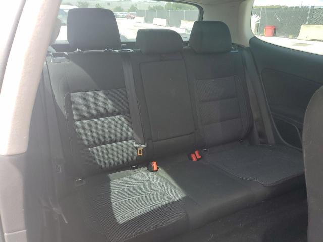 WVWAB7AJ2CW285137 - 2012 VOLKSWAGEN GOLF WHITE photo 10