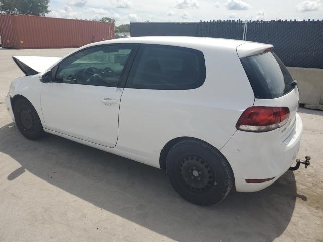 WVWAB7AJ2CW285137 - 2012 VOLKSWAGEN GOLF WHITE photo 2