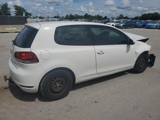 WVWAB7AJ2CW285137 - 2012 VOLKSWAGEN GOLF WHITE photo 3