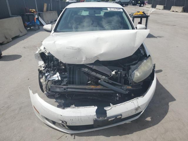 WVWAB7AJ2CW285137 - 2012 VOLKSWAGEN GOLF WHITE photo 5