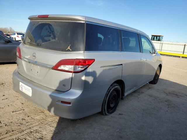 JN8AE2KP7B9002911 - 2011 NISSAN QUEST S SILVER photo 3