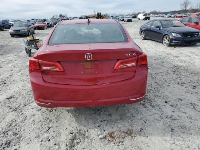 19UUB1F36JA003923 - 2018 ACURA TLX RED photo 6