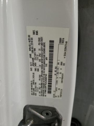 1FMCU0F76JUA66743 - 2018 FORD ESCAPE S Beyaz fotoğraf 13