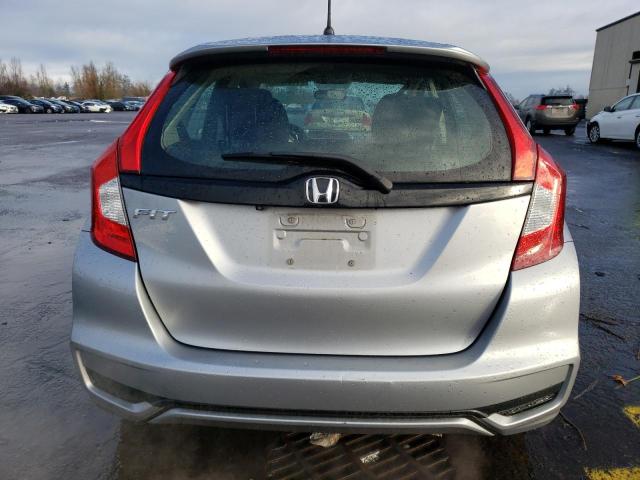 3HGGK5H40JM730908 - 2018 HONDA FIT LX SILVER photo 6