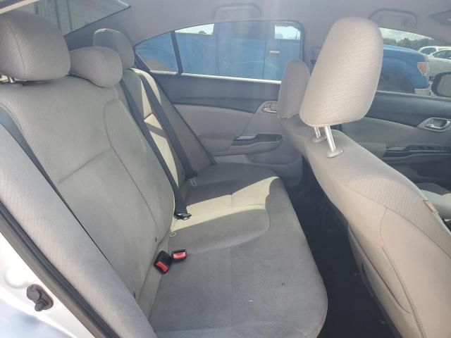 19XFB2F58DE268374 - 2013 HONDA CIVIC LX SILVER photo 10