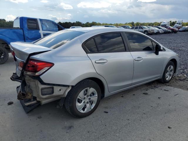 19XFB2F58DE268374 - 2013 HONDA CIVIC LX SILVER photo 3