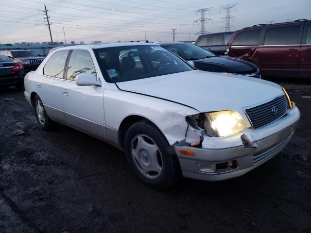 JT8BH28F2X0148410 - 1999 LEXUS LS 400 WHITE photo 4