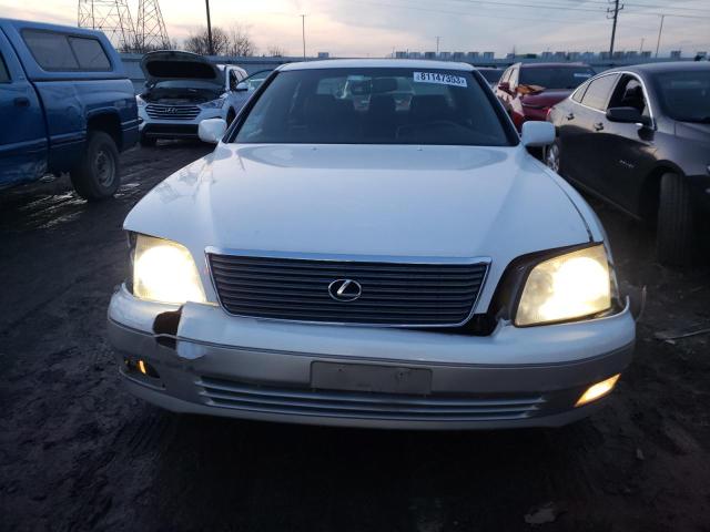 JT8BH28F2X0148410 - 1999 LEXUS LS 400 WHITE photo 5