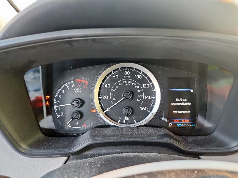 JTDEPRAE0LJ024863 - 2020 TOYOTA COROLLA LE Blau Foto 9