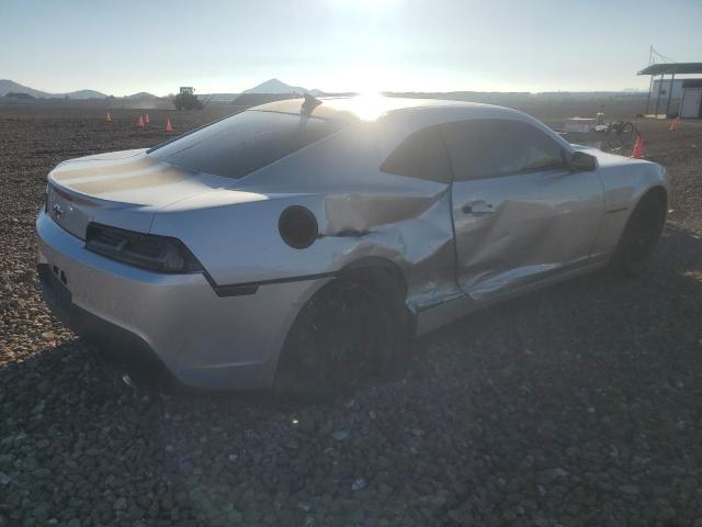 2G1FD1E31F9272524 - 2015 CHEVROLET CAMARO LT SILVER photo 3