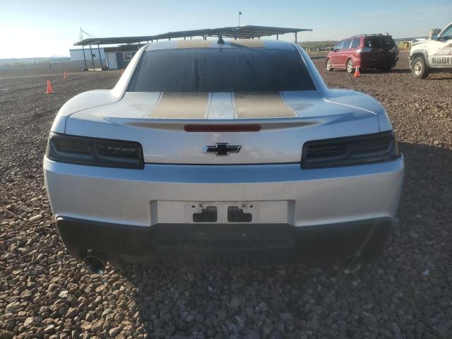 2G1FD1E31F9272524 - 2015 CHEVROLET CAMARO LT SILVER photo 6