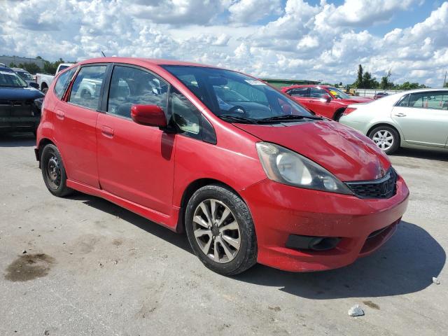 JHMGE8H59CC016701 - 2012 HONDA FIT SPORT 红色 照片 4