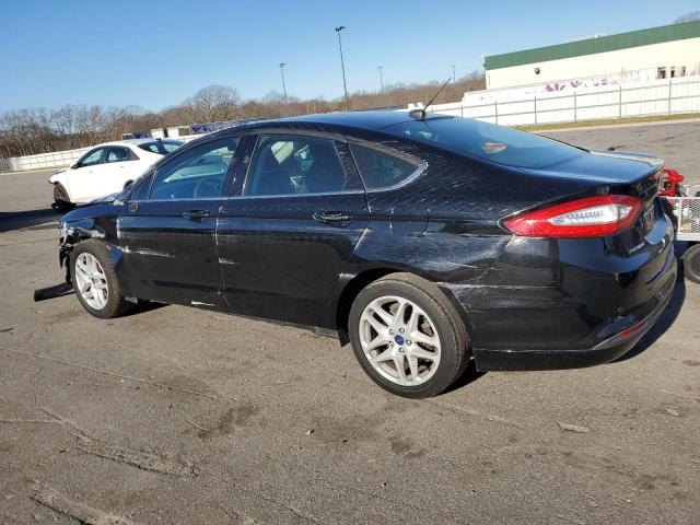 3FA6P0H76GR295032 - 2016 FORD FUSION SE BLACK photo 2