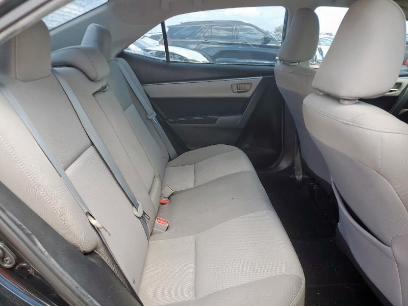 5YFBURHE2FP281248 - 2015 TOYOTA COROLLA L BLACK photo 10