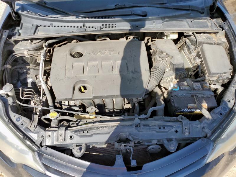 5YFBURHE2FP281248 - 2015 TOYOTA COROLLA L BLACK photo 11