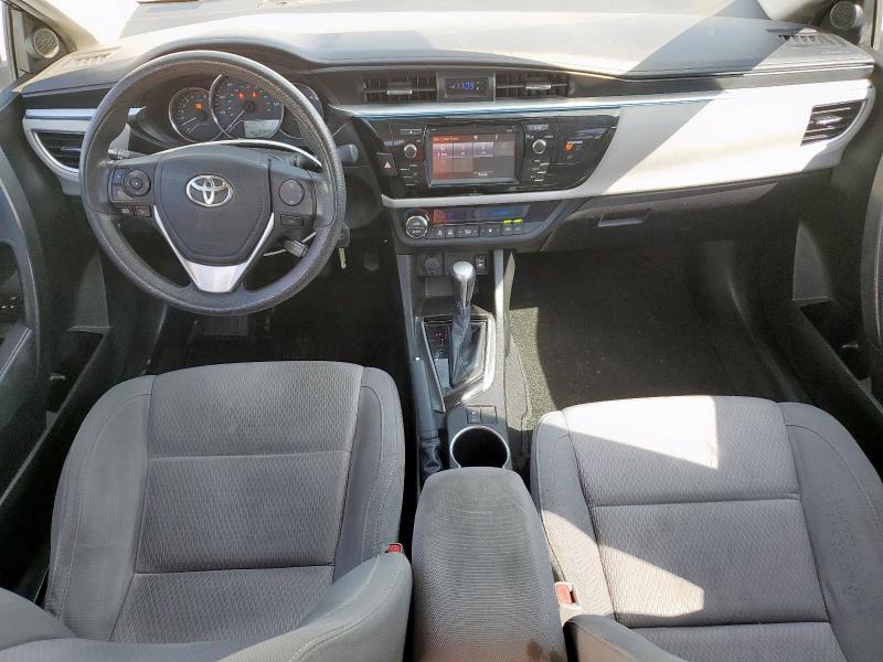 5YFBURHE2FP281248 - 2015 TOYOTA COROLLA L BLACK photo 8