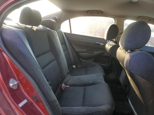 2HGFA1F64AH530057 - 2010 HONDA CIVIC LX-S ბურგუნდია ფოტო 10