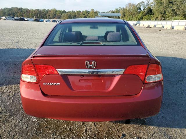 2HGFA1F64AH530057 - 2010 HONDA CIVIC LX-S ბურგუნდია ფოტო 6