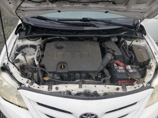 JTDBU4EE9B9164936 - 2011 TOYOTA COROLLA BASE Սպիտակ լուսանկար 11