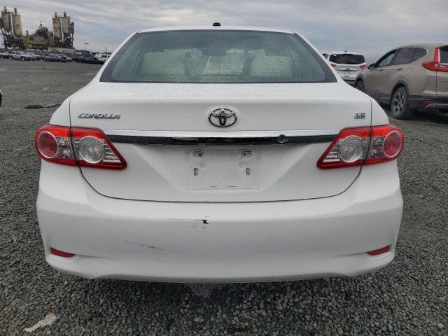 JTDBU4EE9B9164936 - 2011 TOYOTA COROLLA BASE Սպիտակ լուսանկար 6