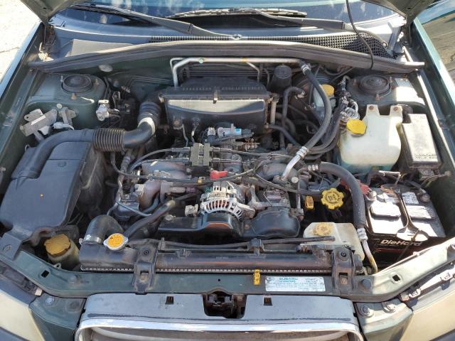 JF1SG63603H741588 - 2003 SUBARU FORESTER 2.5X GREEN photo 12