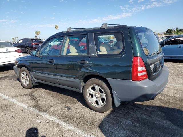 JF1SG63603H741588 - 2003 SUBARU FORESTER 2.5X GREEN photo 2