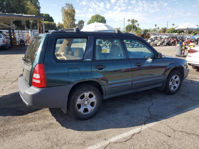 JF1SG63603H741588 - 2003 SUBARU FORESTER 2.5X GREEN photo 3