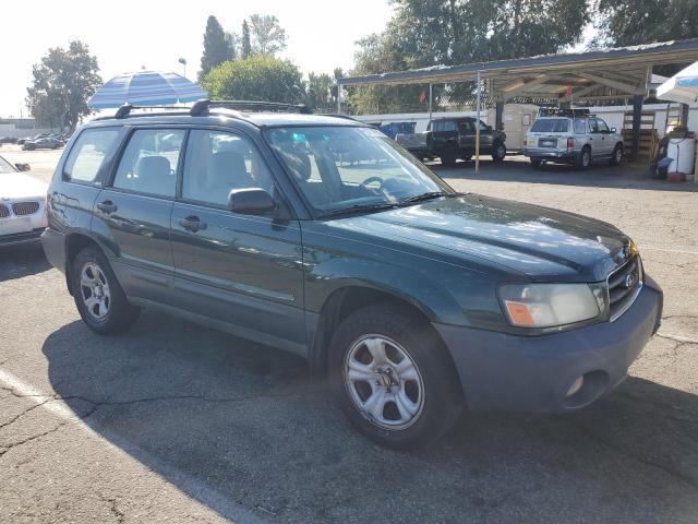 JF1SG63603H741588 - 2003 SUBARU FORESTER 2.5X GREEN photo 4