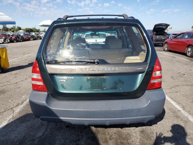 JF1SG63603H741588 - 2003 SUBARU FORESTER 2.5X GREEN photo 6