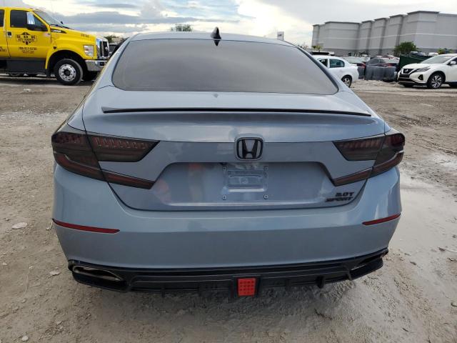 1HGCV2F32MA005827 - 2021 HONDA ACCORD SPORT Серый фото 6