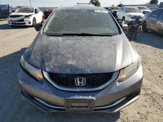 19XFB2F89EE275006 - 2014 HONDA CIVIC EX ნაცრისფერი ფოტო 5