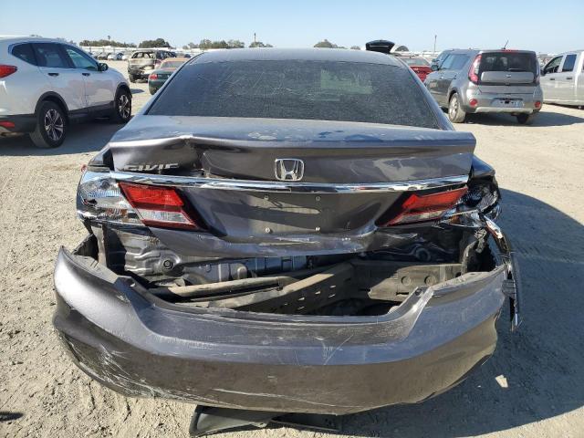 19XFB2F89EE275006 - 2014 HONDA CIVIC EX ნაცრისფერი ფოტო 6