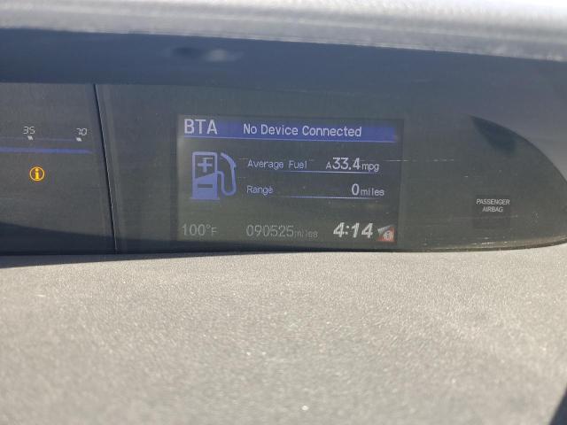 19XFB2F89EE275006 - 2014 HONDA CIVIC EX ნაცრისფერი ფოტო 9