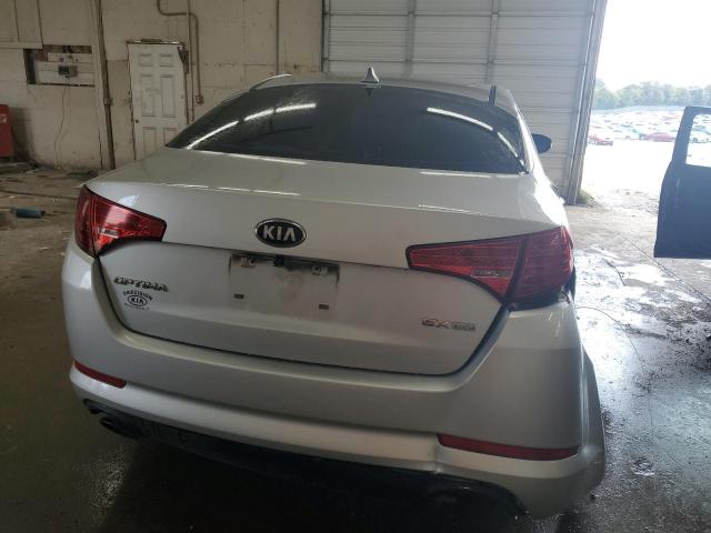 5XXGN4A71DG147158 - 2013 KIA OPTIMA EX SILVER photo 6