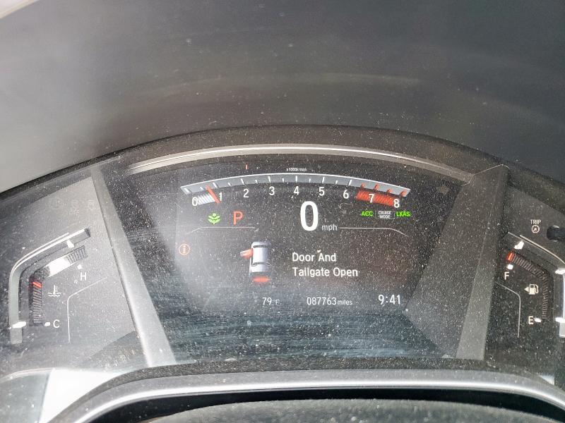 5J6RW2H86KL016467 - 2019 HONDA CR-V EXL Noir photo 9