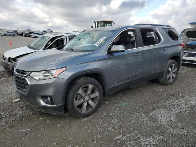 1GNERHKWXKJ174948 - 2019 CHEVROLET TRAVERSE LT GRAY photo 1