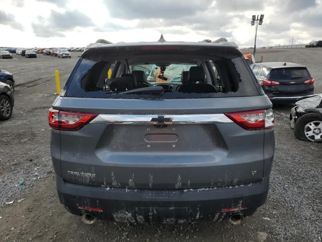 1GNERHKWXKJ174948 - 2019 CHEVROLET TRAVERSE LT GRAY photo 6