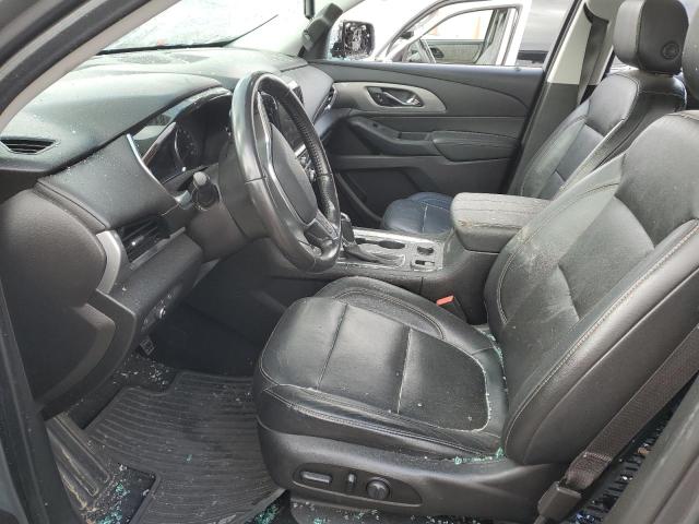 1GNERHKWXKJ174948 - 2019 CHEVROLET TRAVERSE LT GRAY photo 7