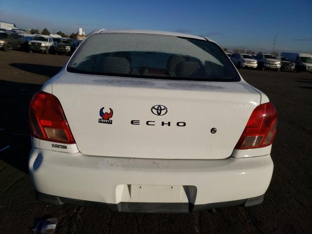 JTDAT123810181021 - 2001 TOYOTA ECHO WHITE photo 6