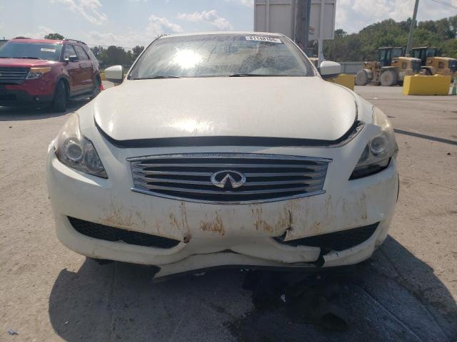JNKCV64E28M129934 - 2008 INFINITI G37 BASE WHITE photo 5