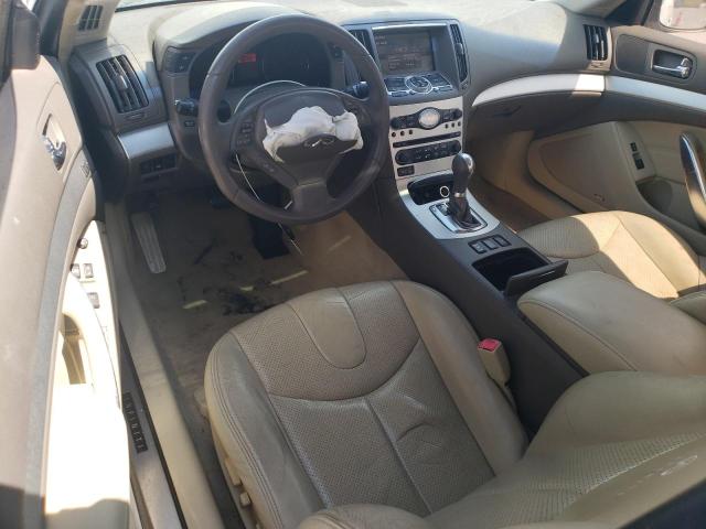 JNKCV64E28M129934 - 2008 INFINITI G37 BASE WHITE photo 8
