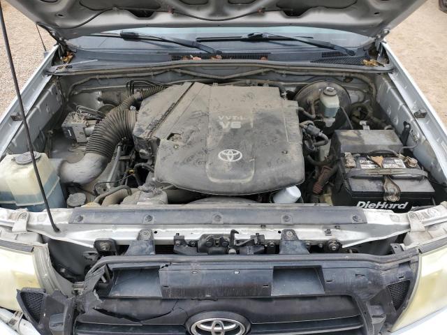 3TMJU62N46M018706 - 2006 TOYOTA TACOMA DOUBLE CAB PRERUNNER SILVER photo 11