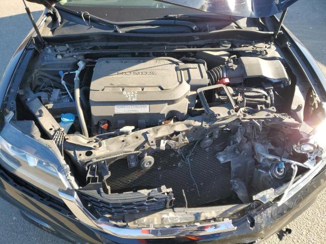 1HGCT2B82FA007569 - 2015 HONDA ACCORD EXL BLACK photo 11