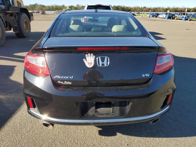 1HGCT2B82FA007569 - 2015 HONDA ACCORD EXL BLACK photo 6