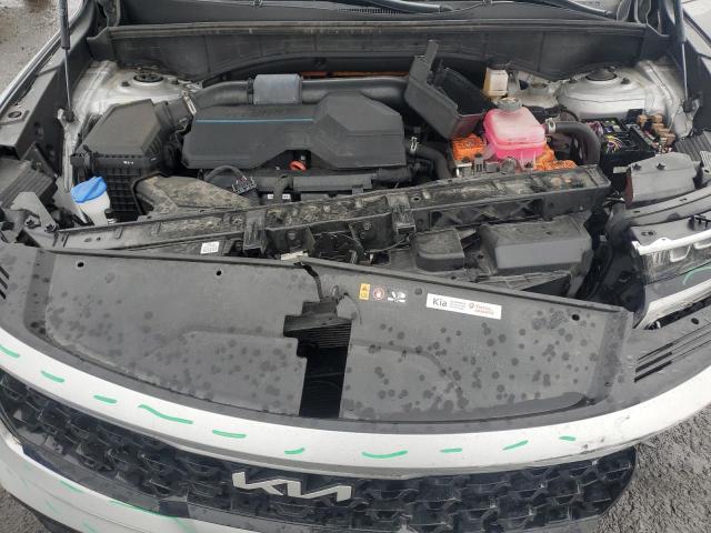 KNDRHDLG7P5221527 - 2023 KIA SORENTO EX SILVER photo 12