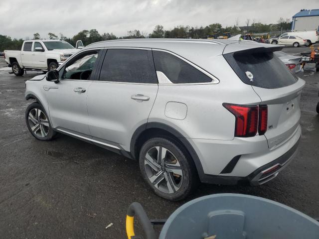 KNDRHDLG7P5221527 - 2023 KIA SORENTO EX SILVER photo 2