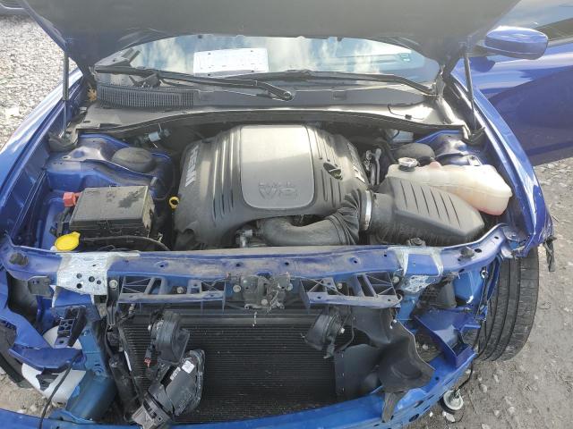 2C3CDXCT1MH661283 - 2021 DODGE CHARGER R/T BLUE photo 11