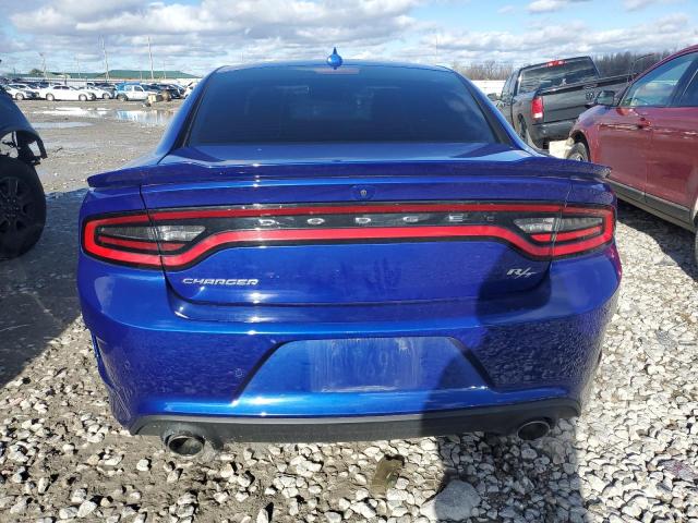 2C3CDXCT1MH661283 - 2021 DODGE CHARGER R/T BLUE photo 6